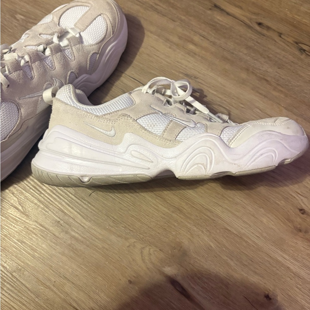 Nike Classic White Mesh Sneakers